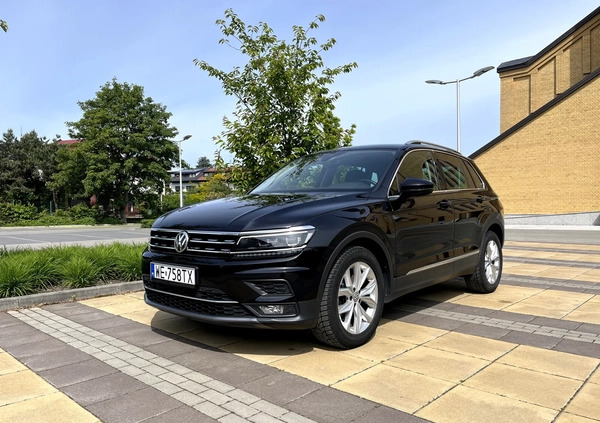 Volkswagen Tiguan cena 95900 przebieg: 144000, rok produkcji 2018 z Ciechanów małe 781